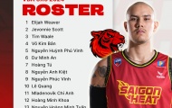 Saigon Heat công bố đội hình dự VBA 2024, bất ngờ Tim Waale