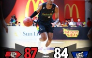 Kết quả VBA 2024 Game 9: Saigon Heat duy trì thế độc tôn