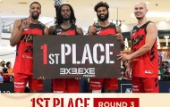 Kết quả 3x3 EXE Premier Vietnam ngày 12/4: Saigon Heat lại bay cao
