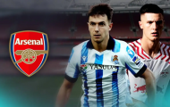 Arsenal sắp hoàn tất hai bom tấn Sesko và Zubimendi mùa hè 2025