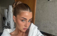 Georgia Steel gây tranh cãi vì váy ren 'trắng' tại đám cưới của Dani Dyer và Jarrod Bowen