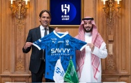 Al Hilal chính thức bổ nhiệm Simone Inzaghi dẫn dắt hai năm tới