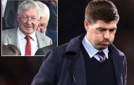 Sir Alex Ferguson từng ca ngợi Steven Gerrard nhưng lại thay đổi quan điểm