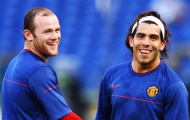 Wayne Rooney chia sẻ thất vọng khi Tevez rời Man United năm 2009
