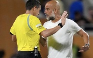 Pep bùng nổ cảm xúc, chạy thẳng về phía trọng tài để phản đối trong trận Man City – Al Hilal.