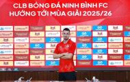 Victor Morales chính thức gia nhập Ninh Bình FC với thử thách mới