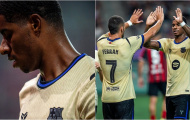 Marcus Rashford tỏa sáng trên sân, mở hy vọng tại Barcelona