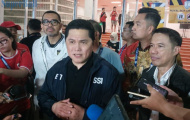 Chủ tịch PSSI Erick Thohir phàn nàn sự cố chai nước sau trận thua U23 Việt Nam