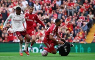 Arsenal gây thất vọng với chỉ một cú sút trúng đích trước Liverpool