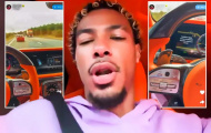 Hugo Ekitike có thể bị phạt vì quay video khi lái xe tại Anh