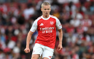Zinchenko rời Arsenal, gia nhập Nottingham Forest theo dạng cho mượn