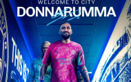 Donnarumma chính thức nhận số áo tại Man City, khởi đầu hành trình mới ở Etihad