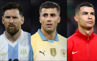 Rodri phân tích sự khác biệt trong phong cách thi đấu giữa Messi và Ronaldo