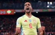 Mikel Merino rực sáng cùng Tây Ban Nha, nhưng tại Arsenal anh vẫn chưa được trọng dụng