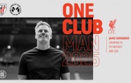 Jamie Carragher được Athletic Club vinh danh với giải thưởng One Club Award