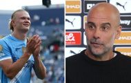 Pep Guardiola bất ngờ trước phong độ “hủy diệt” của Haaland sau derby Manchester