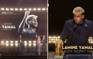 Lamine Yamal đi vào lịch sử dù hụt Quả bóng vàng 2025
