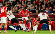 Nottingham Forest tiếp tục chìm trong chuỗi trận không thắng sau thất bại trước Midtjylland