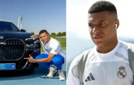 Mbappe gây chú ý vì không thể lái chiếc BMW mới được Real Madrid tặng