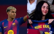 Lamine Yamal ghi bàn và gửi thông điệp ngọt ngào tới Nicki Nicole