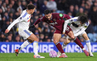West Ham tiếp tục sa sút, rơi xuống áp chót sau trận thua Leeds