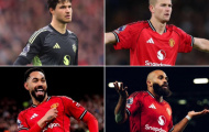 Bốn ngôi sao Man Utd tranh giải Cầu thủ xuất sắc nhất tháng 10