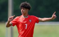 Ronaldo Junior đánh dấu cột mốc đầu tiên cùng U16 Bồ Đào Nha