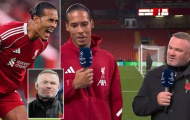 Rooney “ngại ngùng” khi Van Dijk phản pháo trực tiếp sau trận Liverpool thắng Real Madrid