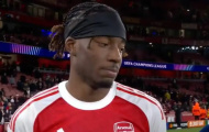 Noni Madueke ghi bàn trở lại và màn ăn mừng khiến CĐV Arsenal phấn khích