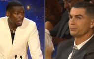 Pogba trở lại đầy cảm xúc, gửi lời tri ân Ronaldo tại Globe Soccer 2025