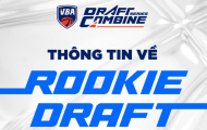 Kết quả VBA Rookie Draft 2026: Pick 1 gọi tên ai?