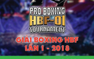 Giải Boxing HBF lần 1 – 2018 chính thức mở bán vé