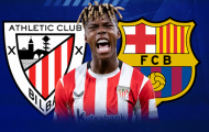 Nico Williams ký hợp đồng mới với Bilbao, giấc mơ Barca thêm lần tan vỡ