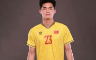 Trần Trung Kiên nổi bật với chiều cao lý tưởng cho khung thành U23 Việt Nam