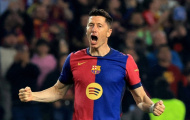 Lewandowski ghi 101 bàn cho Barca, tuổi 37 vẫn tràn đầy năng lượng