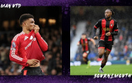 Bournemouth tạo áp lực lớn, Man United đối mặt thử thách khó tại giao hữu hè 2025