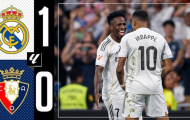 Mbappe ghi bàn duy nhất, Real vất vả đánh bại Osasuna