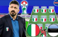 Triều đại Gattuso bắt đầu: Azzurri tìm lại chiến thắng trước Estonia