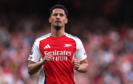 William Saliba trở lại tập luyện, Arsenal có thêm “lá chắn” trước Nottingham Forest