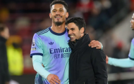 HLV Arteta hài lòng khi Saliba khẳng định hạnh phúc tại Arsenal