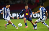 Pedri chạm bóng 133 lần, tỏa sáng giúp Barcelona ngược dòng trước Real Sociedad