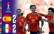 U20 Tây Ban Nha mất điểm phút cuối trước U20 Mexico