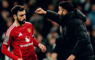 Bruno Fernandes không hài lòng với vai trò mới dưới thời Ruben Amorim