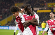 Monaco thắng nghẹt thở 5-3 trước Nantes, áp sát ngôi đầu Ligue 1