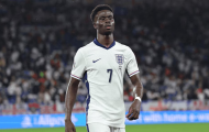 Bukayo Saka cam kết nâng cao hiệu suất ghi bàn trong màu áo tuyển Anh