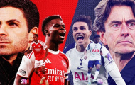 6 điểm nhấn không thể bỏ qua ở đại chiến Arsenal – Tottenham