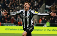 Harvey Barnes lập cú đúp, úp mở khả năng khoác áo Scotland World Cup 2026