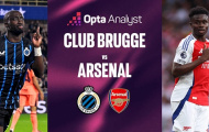 Arsenal đại chiến Club Brugge: Khi 'tướng mới' là mối đe dọa lớn hơn cả chiến thuật