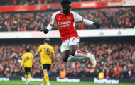 Arsenal thắng nghẹt thở Wolves: Peter Smith ca ngợi đẳng cấp của Bukayo Saka