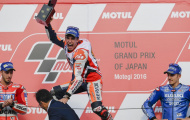 Thắng chặng Nhật Bản, Marc Marquez vô địch MotoGP 2016 trước ba chặng đua